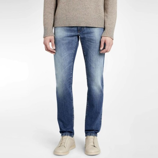 ❤에르메네질도 제냐 남성 블루 청바지 -  Ermenegildo Zegna Mens Blue Jeans - zec3637x