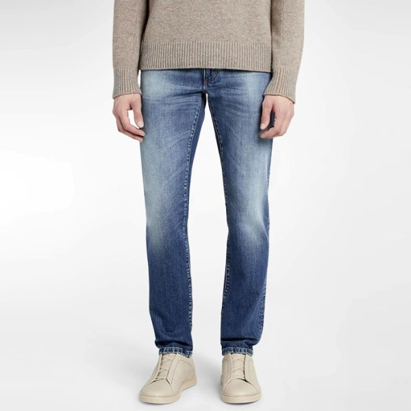 ❤에르메네질도 제냐 남성 블루 청바지 -  Ermenegildo Zegna Mens Blue Jeans - zec3637x