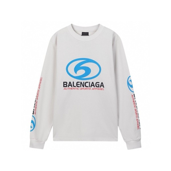 ❤발렌시아가 남성 라운드 긴팔티 - Balenciaga Mens Round Tshirt - bac3641x