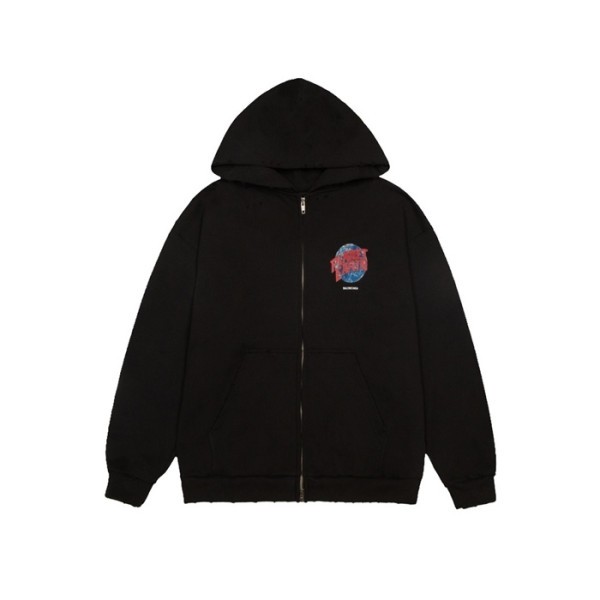 ❤발렌시아가 남성 오버핏 후드티 - Balenciaga Mens Over Size Hoodie - bac3652x