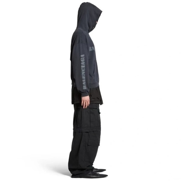 ❤발렌시아가 남성 오버핏 후드티 - Balenciaga Mens Over Size Hoodie - bac3658x