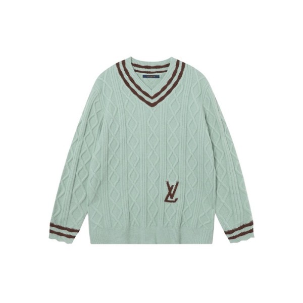❤루이비통 남성 브이넥 스웨터 - Louis vuitton Mens V-neck Sweater - lvc3667x