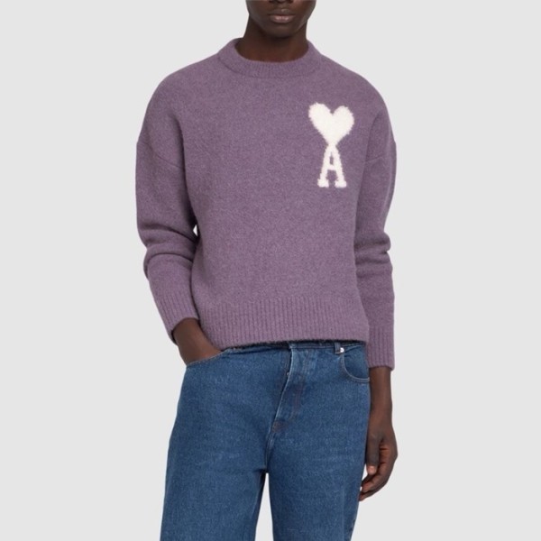 ❤아미 남성 라운드 니트웨어 - Ami Mens Round Knitwear - amc3708x