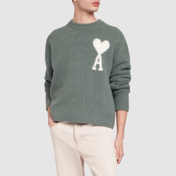 ❤아미 남성 라운드 니트웨어 - Ami Mens Round Knitwear - amc3709x