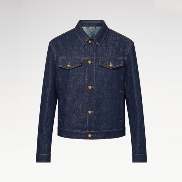 ❤루이비통 남성 데님 재킷 - Louis vuitton Mens Denim Jacket - lvc3744x