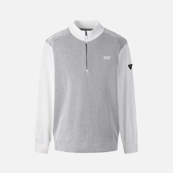 ❤PXG 남성 하프 집업 하이브리드 니트 - gol1388x