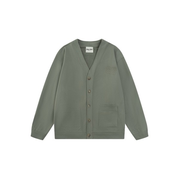 ❤미우미우 남성 브이넥 가디건 - Miumiu Mens V-neck Cardigan - mic3759x