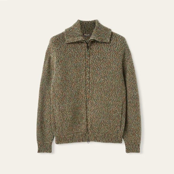 ❤로로피아나 남성 집업 스웨터 - Loro Piana Mens Zip-up Sweater - lpc3781x