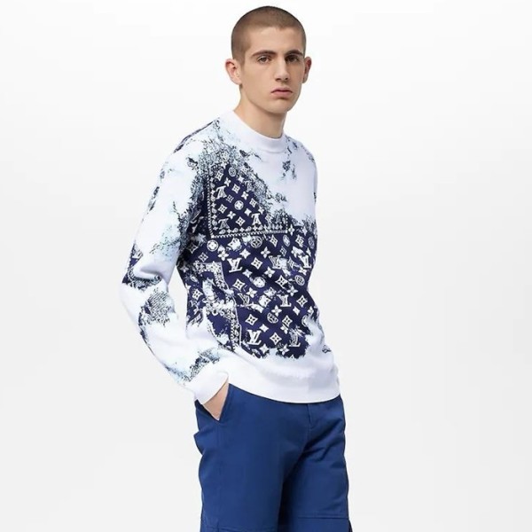 ❤루이비통 남성 라운드 스웨터 - Louis vuitton Mens Round Sweater - lvc3798x