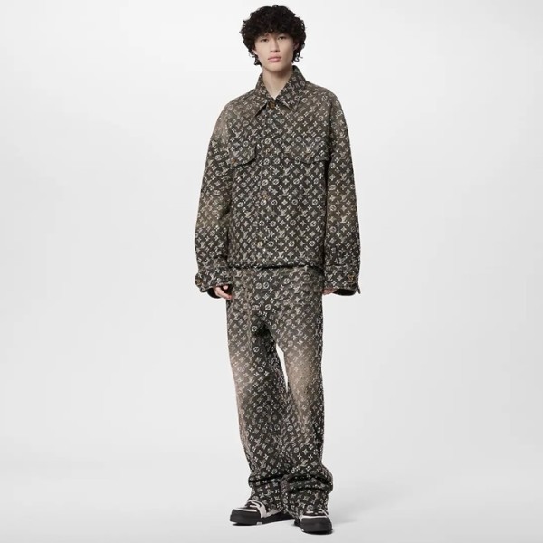 ❤루이비통 남성 데님 재킷 - Louis vuitton Mens Denim Jacket - lvc3801x