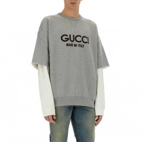 ❤구찌 남성 라운드 긴팔티 - Gucci Mens Round Tshirt - guc3826x