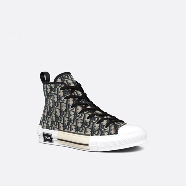 ❤디올 남/녀 오블리크 하이탑 스니커즈 - Dior Unisex Oblique High-top Sneaker - dis1631x