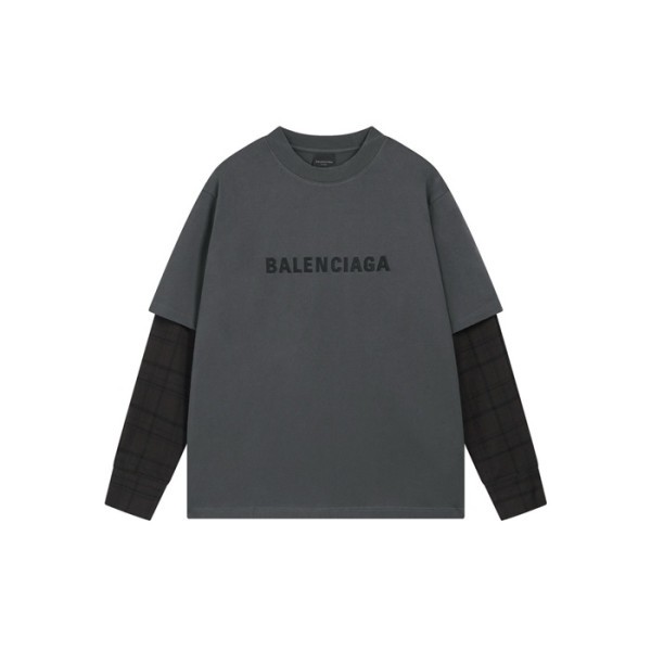 ❤발렌시아가 남성 라운드 긴팔티 - Balenciaga Mens Round Tshirt - bac3928x