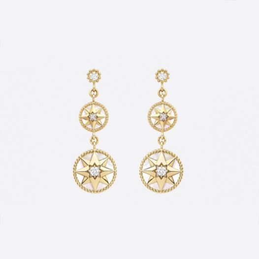 ❤디올 여성 골드 이어링 - Dior Womens Gold Earring - acc2461x