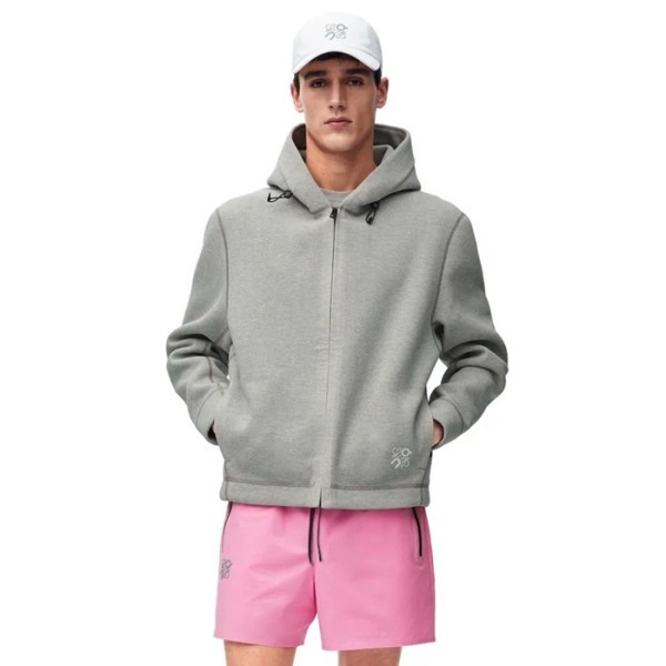 ❤로에베 남성 집업 후드티 - Loewe Mens Zip-up Hoodie - loc4059x