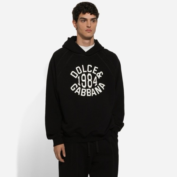 ❤돌체앤가바나 남성 블랙 후디 - Dolce&Gabbana Mens Black Hoodie - doc4065x