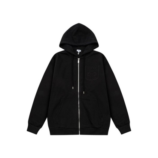 ❤로에베 남성 집업 후드티 - Loewe Mens Zip-up Hoodie - loc4087x