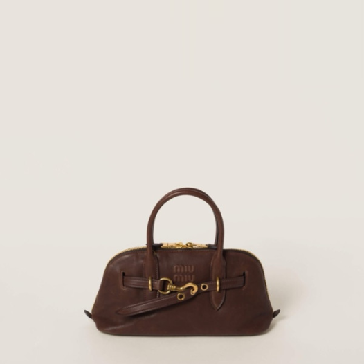❤미우미우 여성 어벤쳐 나파 토트백 - Miumiu Womens Aventure Nappa Bag - mib3186x