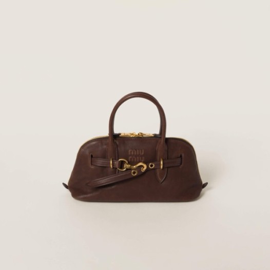 ❤미우미우 여성 어벤쳐 나파 토트백 - Miumiu Womens Aventure Nappa Bag - mib3186x