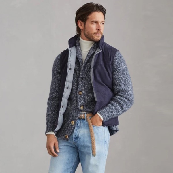 ❤브루넬로쿠치넬리 남성 브이넥 가디건 - Brunello Cucinelli Mens V-neck Cardigan - brc4153x