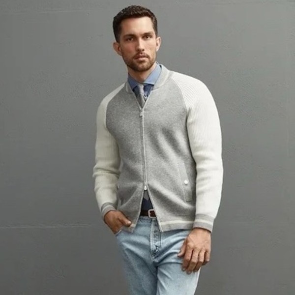 ❤브루넬로쿠치넬리 남성 니트 재킷 - Brunello Cucinelli Mens Knit Jacket - brc4156x