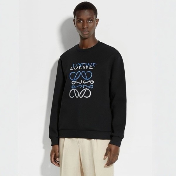 ❤로에베 남성 라운드 긴팔티 - Loewe Mens Round Tshirt - loc4198x