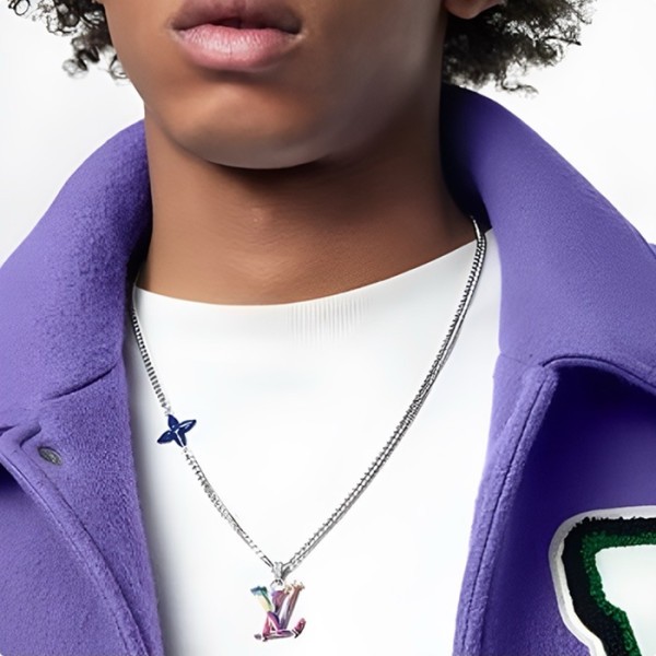 ❤루이비통 남성 골드 네크리스 - Louis vuitton Mens Gold Necklace - acc2517x