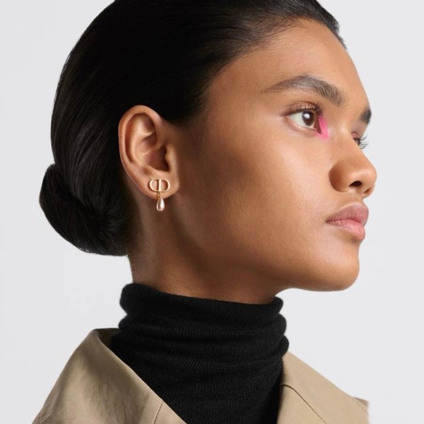 ❤디올 여성 골드 이어링 - Dior Womens Gold Earring - acc2538x