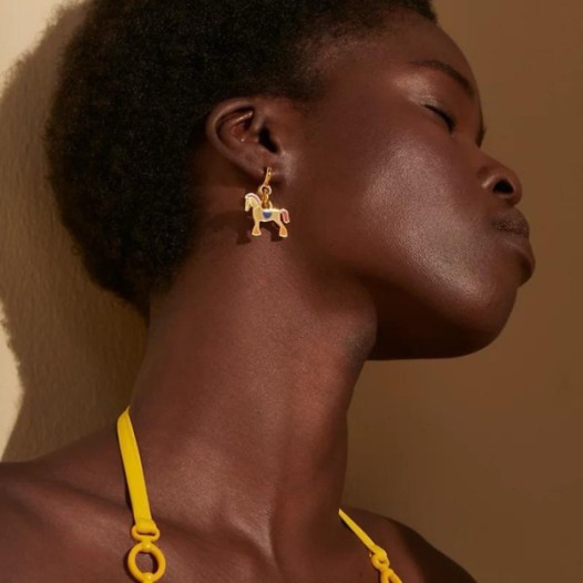 ❤에르메스 여성 골드 이어링 - Hermes Womens Gold Earring - acc2550x