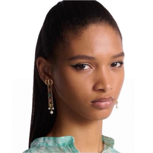 ❤디올 여성 골드 이어링 - Dior Womens Gold Earring - acc2573x