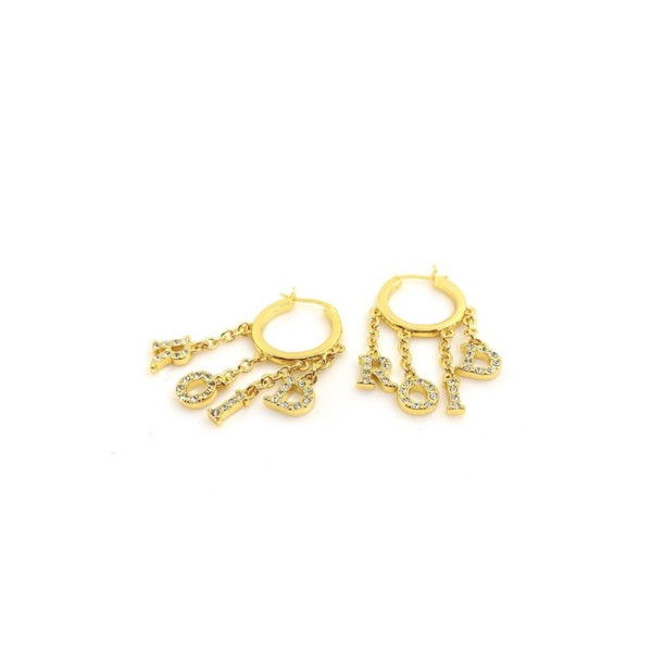 ❤디올 여성 골드 이어링 - Dior Womens Gold Earring - acc2581x