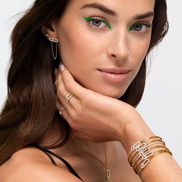 ❤메시카 여성 골드 팔찌 - Messika Womens Gold Bangle - acc2599x