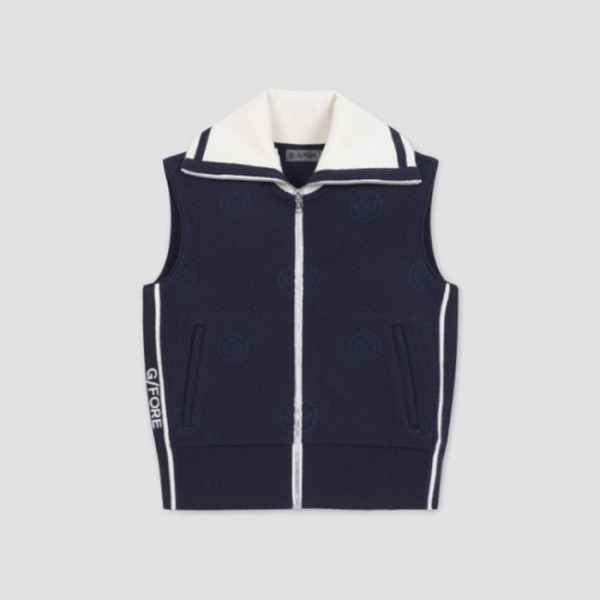 ❤[G/FORE] 지포어 여성 풀 집 니트 베스트 - gol1426x