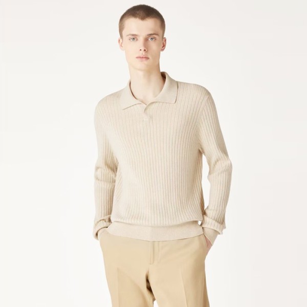 ❤로로피아나 남성 폴로 스웨터 - Loro Piana Mens Polo Sweater - lpc4254x