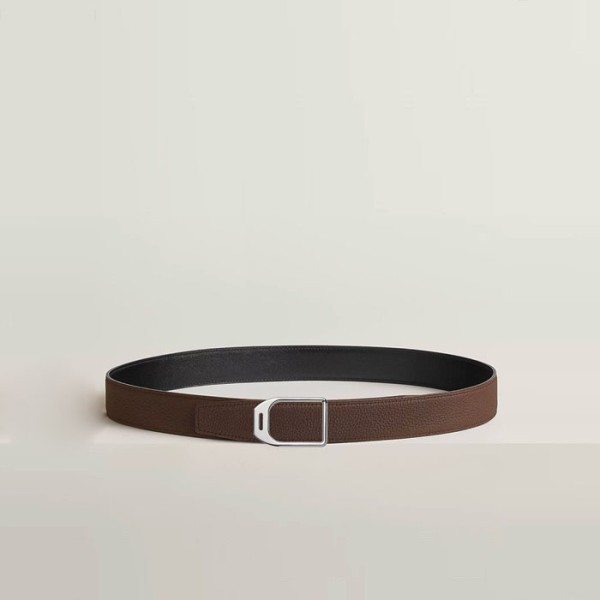 ❤에르메스 남성 리버서블 자키 벨트 - Hermes Mens Jockey Reversible Belt - bel08x