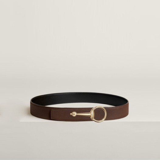 ❤에르메스 남성 리버서블 카사크 벨트 - Hermes Mens Casaque Reversible Belt - bel65x