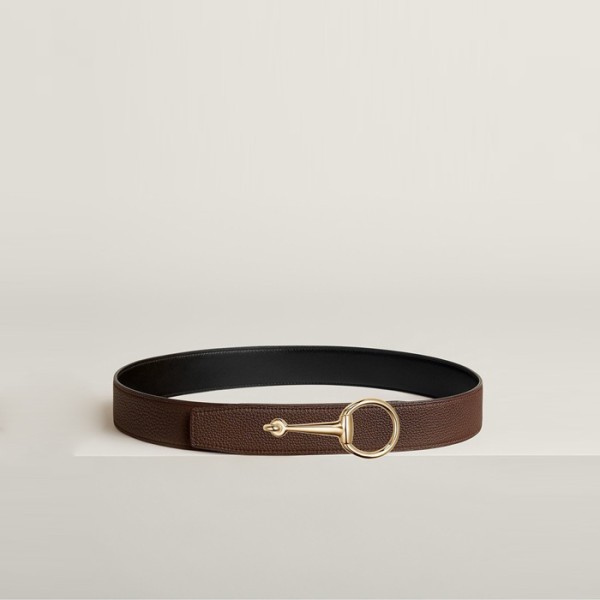 ❤에르메스 남성 리버서블 카사크 벨트 - Hermes Mens Casaque Reversible Belt - bel65x