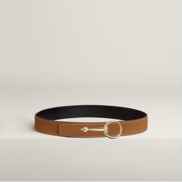 ❤에르메스 남성 리버서블 카사크 벨트 - Hermes Mens Casaque Reversible Belt - bel66x