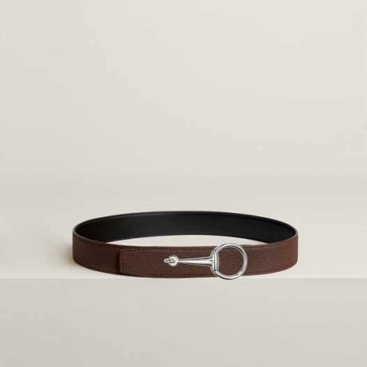 ❤에르메스 남성 리버서블 카사크 벨트 - Hermes Mens Casaque Reversible Belt - bel70x