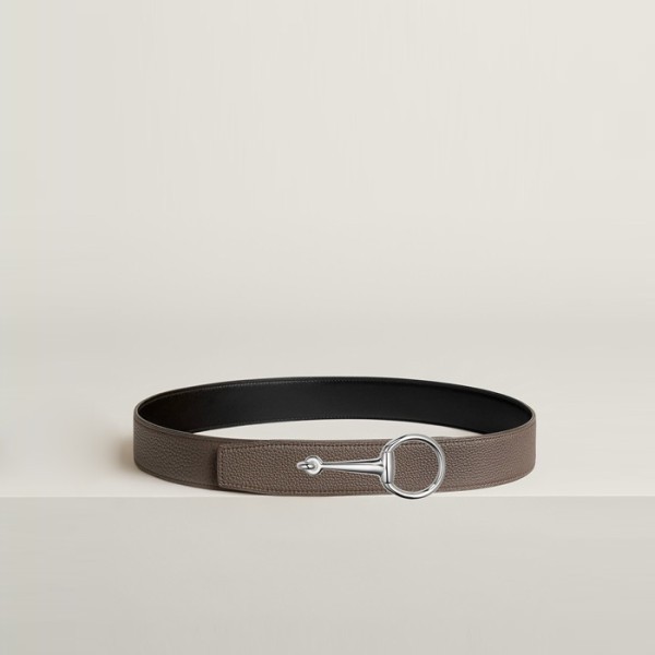 ❤에르메스 남성 리버서블 카사크 벨트 - Hermes Mens Casaque Reversible Belt - bel73x