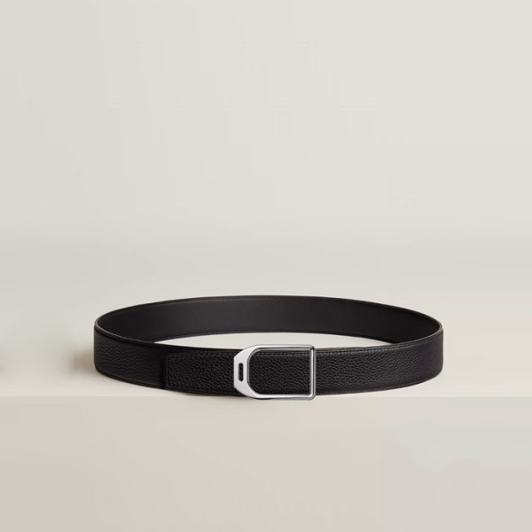 ❤에르메스 남성 리버서블 자키 벨트 - Hermes Mens Jockey Reversible Belt - bel77x