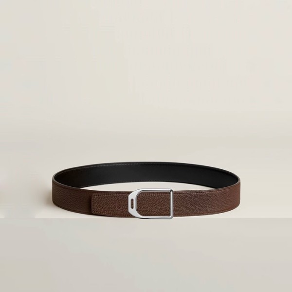 ❤에르메스 남성 리버서블 자키 벨트 - Hermes Mens Jockey Reversible Belt - bel78x