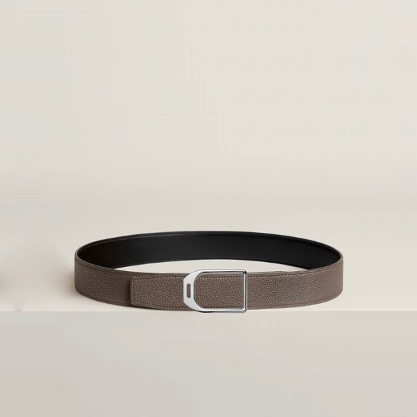 ❤에르메스 남성 리버서블 자키 벨트 - Hermes Mens Jockey Reversible Belt - bel79x