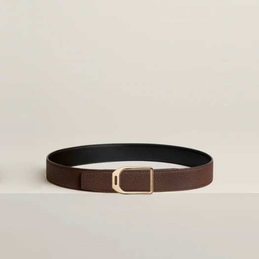 ❤에르메스 남성 리버서블 자키 벨트 - Hermes Mens Jockey Reversible Belt - bel80x