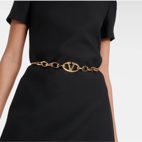 ❤발렌티노 여성 브이 로고 벨트 - Valentino Womens Vlogo Signature Belt - bel112x