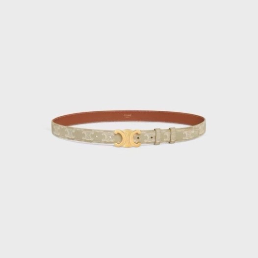 ❤셀린느 여성 트리오페 타우릴롱 벨트 - Celine Womens Triomphe Taurillon Belt - bel115x