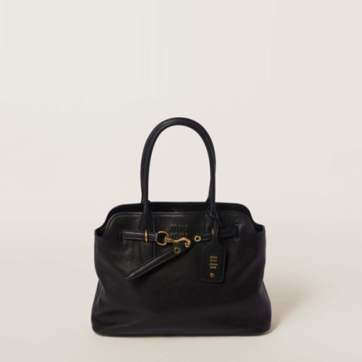 ❤미우미우 여성 아벙츄어 레더 백 - Miumiu Womens Aventure Bag - mib3208x