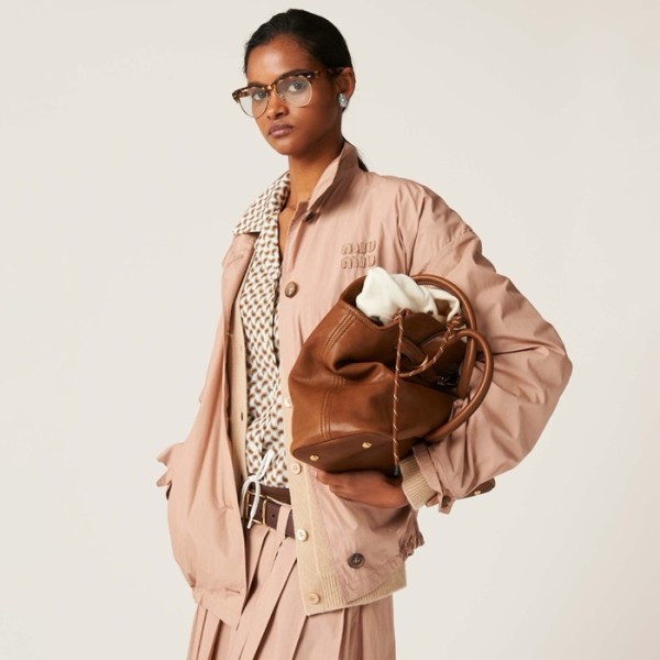 ❤미우미우 여성 아벙츄어 레더 백 - Miumiu Womens Aventure Bag - mib3209x