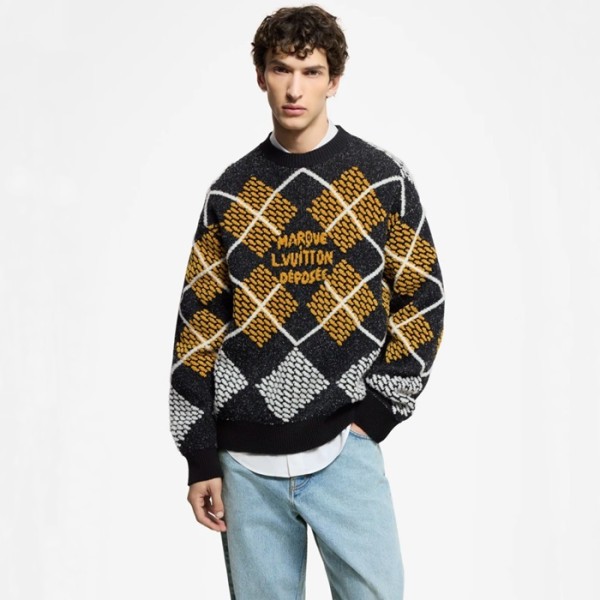 ❤루이비통 남성 라운드 스웨터 - Louis vuitton Mens Round Sweater - lvc4284x