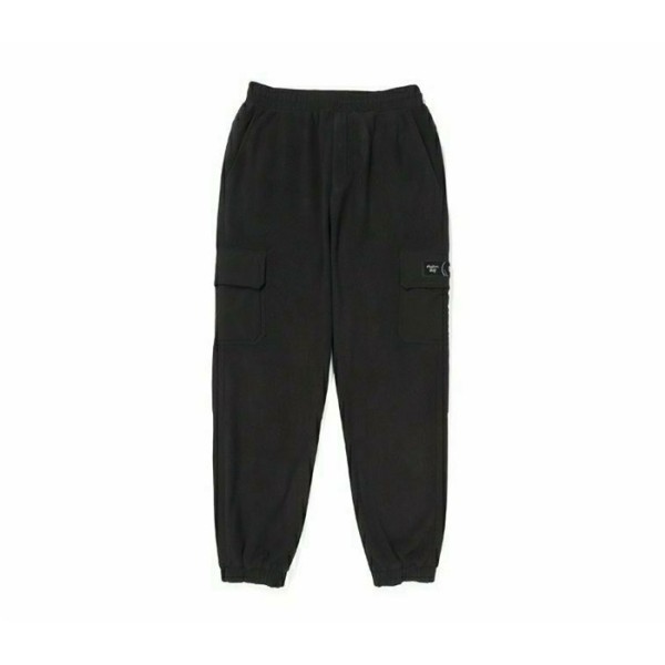 ❤[MALBON] 말본 남성 폴라 플리스 조거 팬츠 - gol1438x